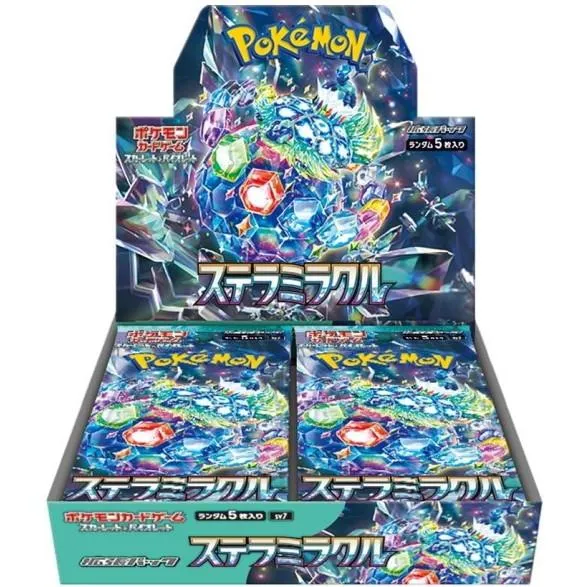 Pokémon Kortspel Stella Miracle sv7 Scarlet & Violet Booster BOX Japan