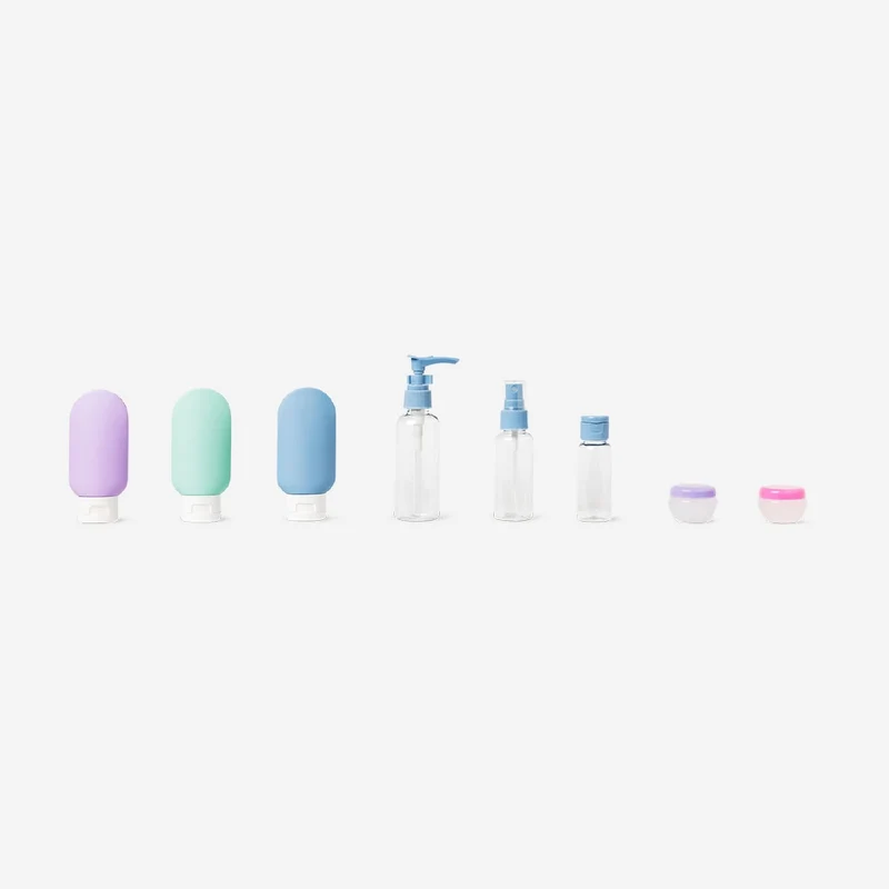 Travel set with stickers - 11 pcs