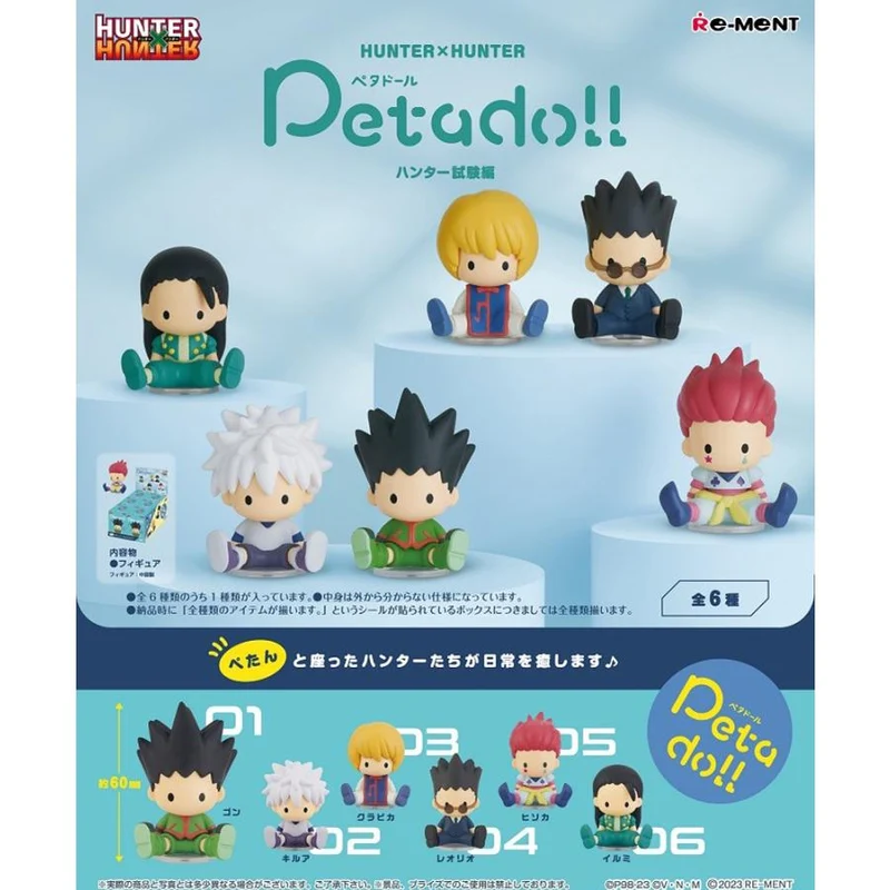 Ombyggd petadoll HUNTER×HUNTER Hunter Exam Edition 6-pack ASK