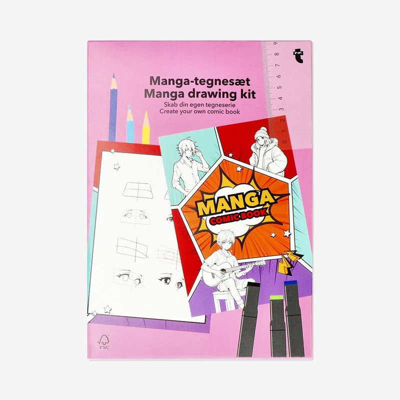 Manga drawing kit