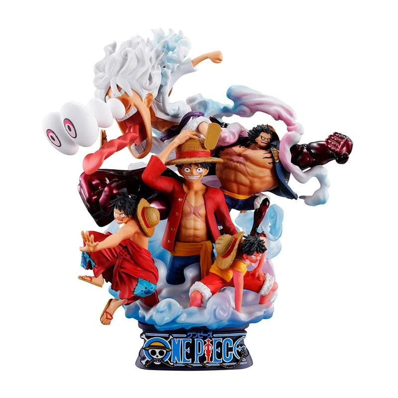 Megahouse Petitrama DX ONE PIECE LOGBOX RE BIRTH 02 Luffy Specialfigur