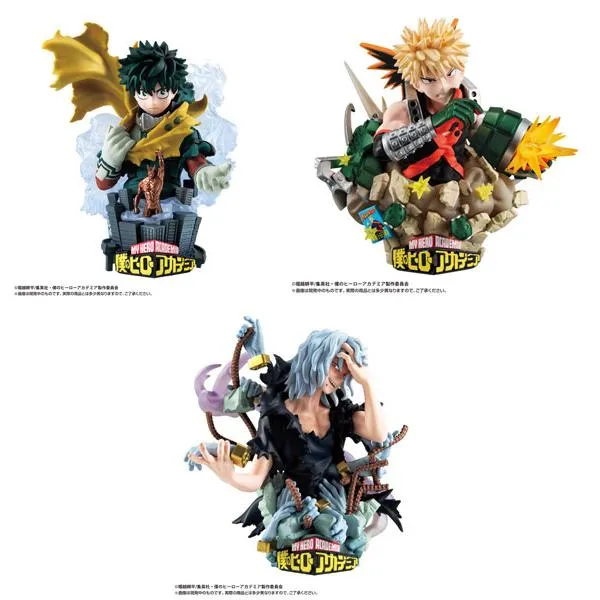 Megahouse Petitrama EX My Hero Academia Type-Decision 3-delad låda