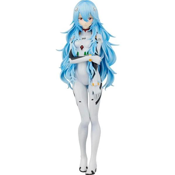 POP UP PARADE Återuppbyggnad av Evangelion Rei Ayanami Långt Hår Ver XL