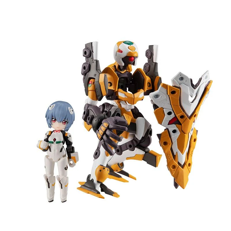 Megahouse Desktop Army Evangelion Ny bioversion Rei Ayanami & Evangelion Enhet 0 (Reviderad)