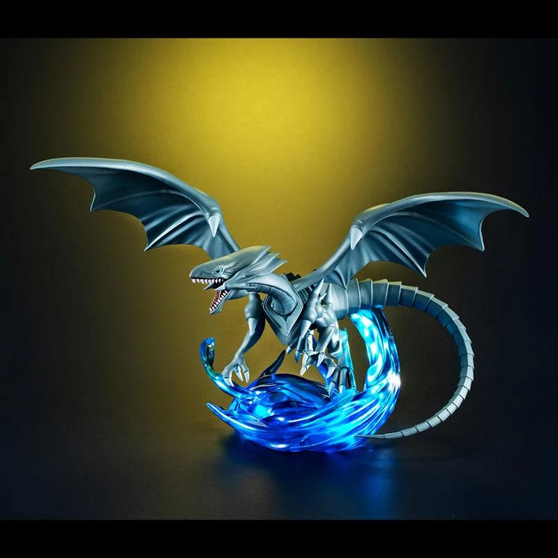 Megahouse MONSTERS CHRONICLE Yu-Gi-Oh! Duel Monsters Blåögda Vit Drakefigur