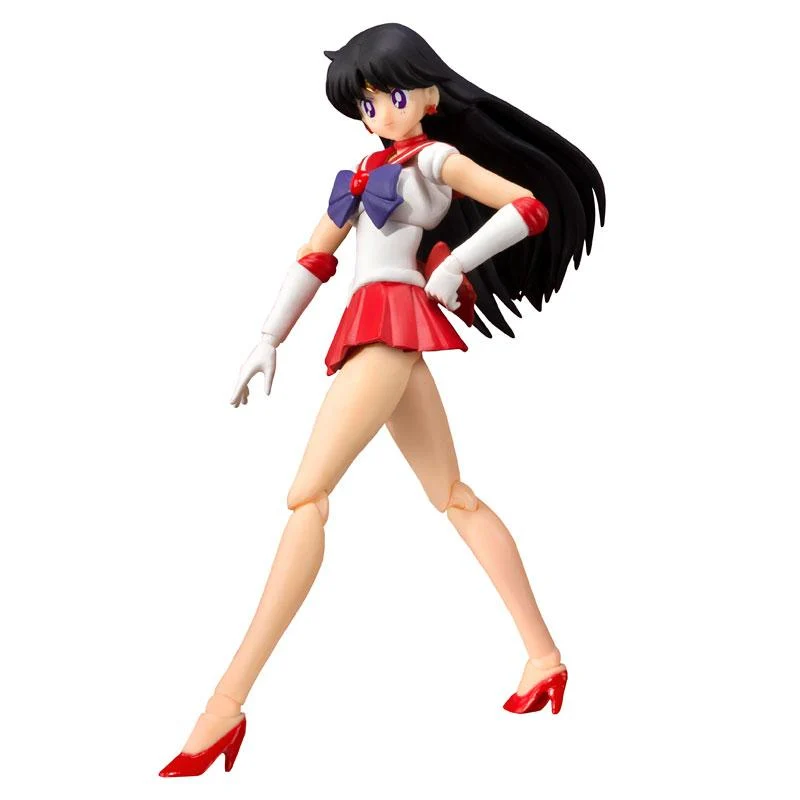 SHFiguarts Sailor Mars Animation Färgutgåva Pretty Guardian Sailor Moon BANDAI SPIRITS