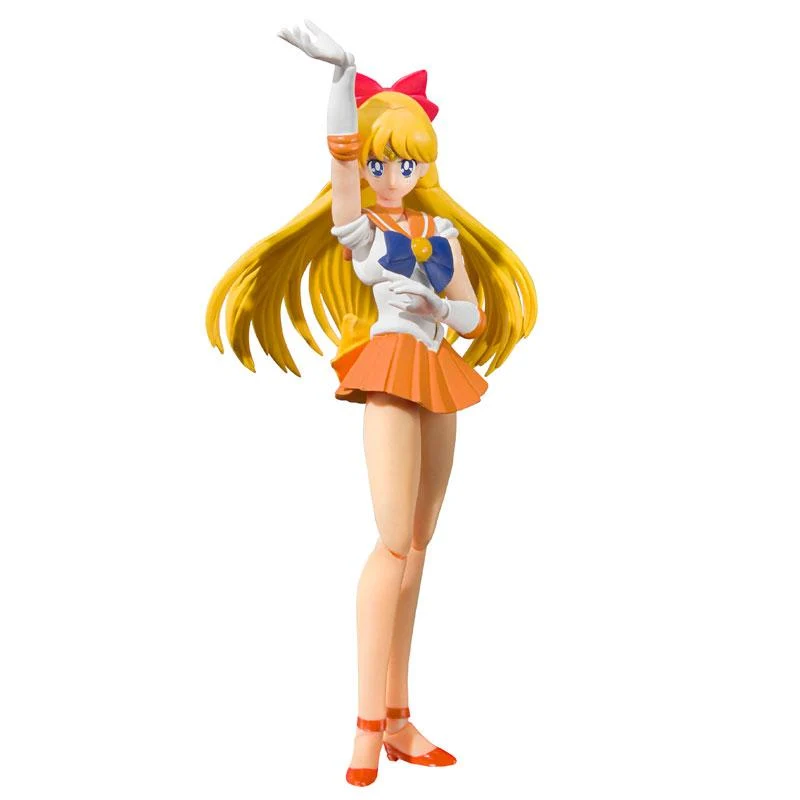 SHFiguarts Sailor Venus Animation Färgutgåva Pretty Guardian Sailor Moon BANDAI SPIRITS