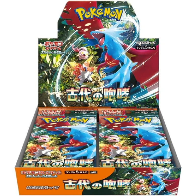 Pokémon Boosterbox: Japanskt Forntida Roar (SV4K)