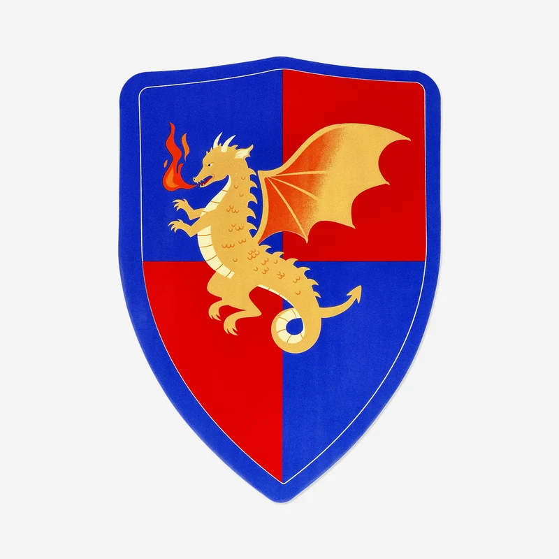 Knight foam shield