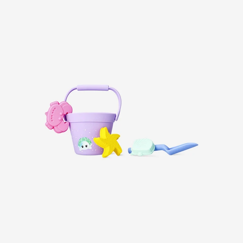 Pastel coloured beach set - 5 pcs