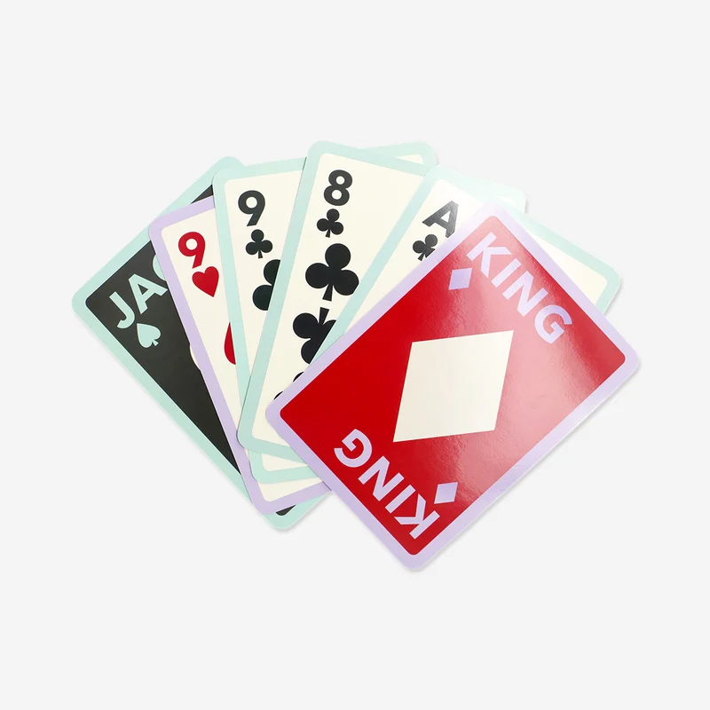 A5 big playing cards