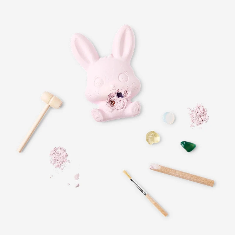 Easter bunny excavation kit