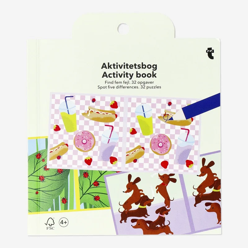 Activity book - Spot 5 differences
