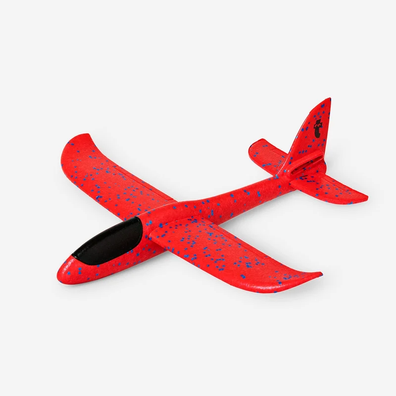Red foam plane