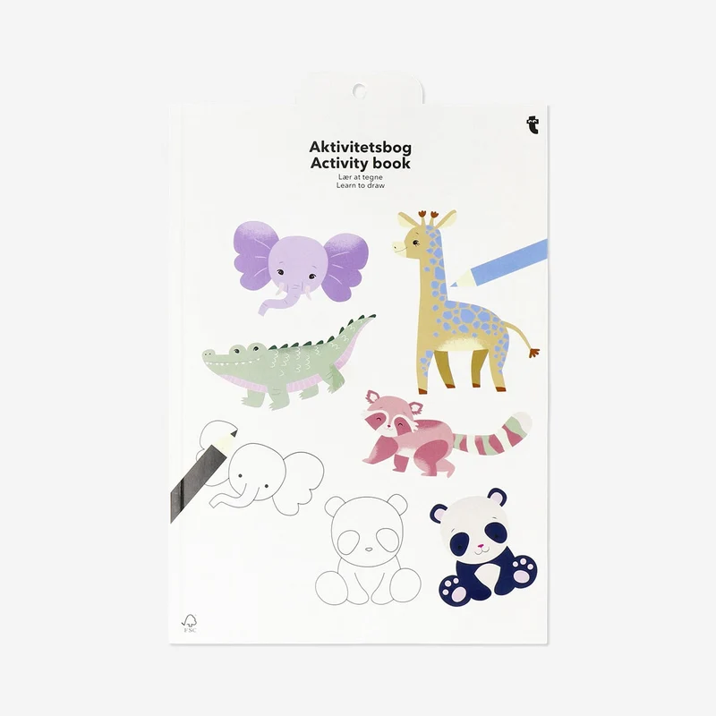Learn to draw activity book - A4