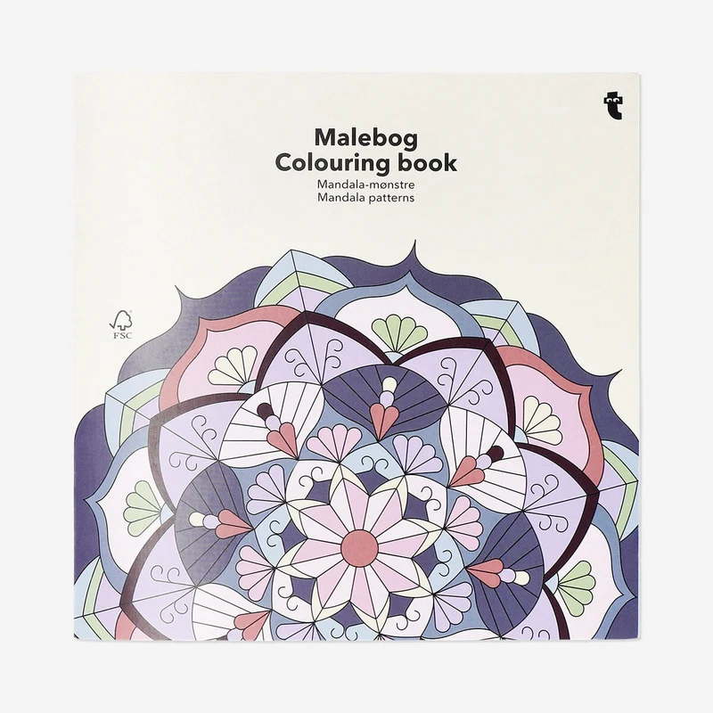 Mandala colouring book - A4