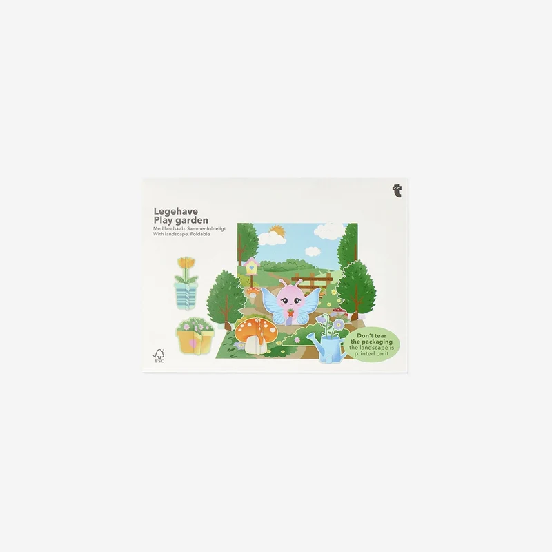 Play garden with mini characters