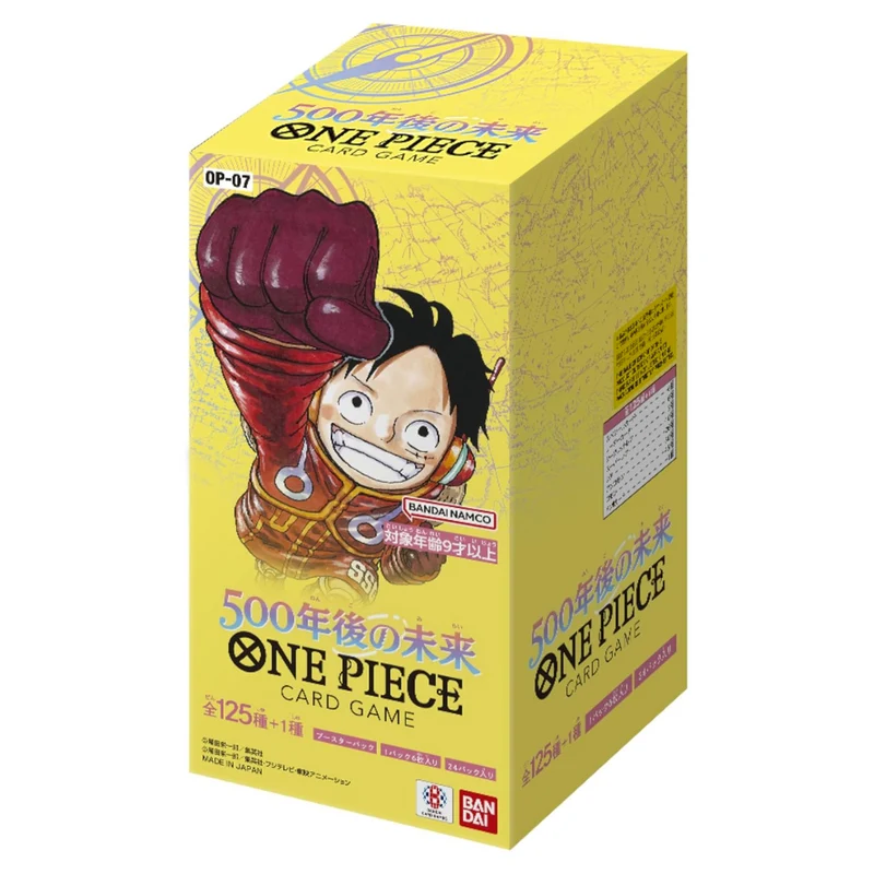 BANDAI ONE PIECE Kortspel 500 år i framtiden OP-07 Booster Box Japan