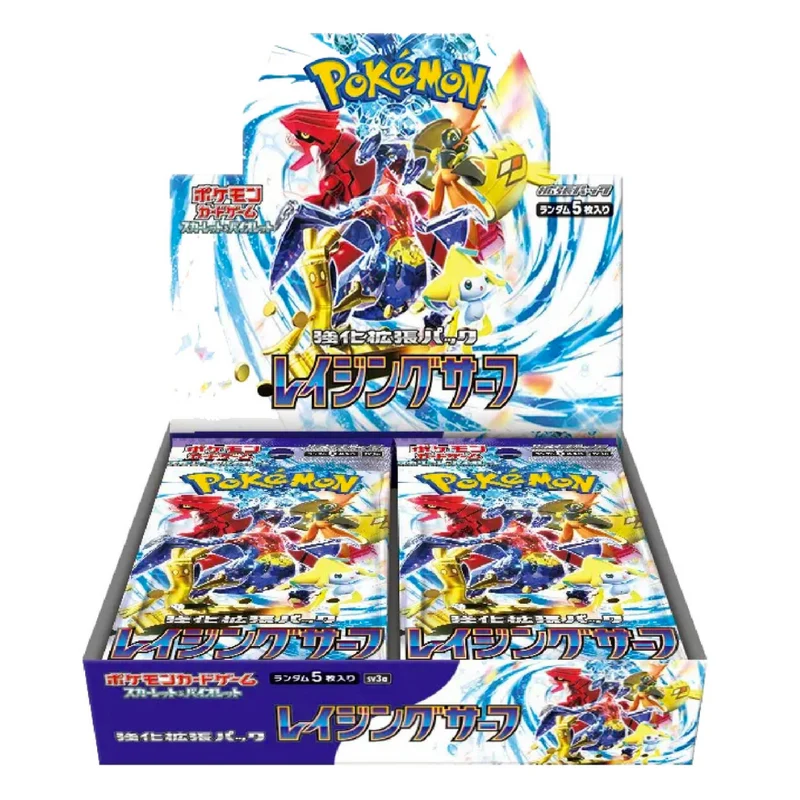 Pokémon Kortspel Scarlet & Violet Booster Pack Raging Surf BOX SV3a Japan