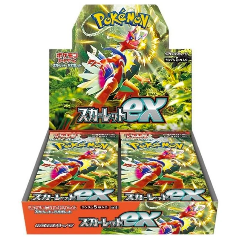 Pokémon Kortspel Scarlet & Violet Booster Pack Scarlet ex BOX sv1s Japan