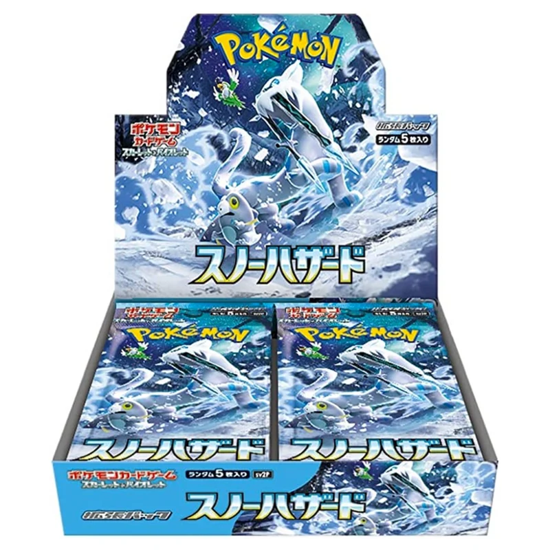 Pokémon Kortspel Scarlet & Violet Booster Pack Snow Hazard BOX sv2p Japan