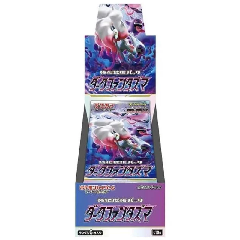 Pokémon Kortspel Sword & Shield Booster Pack Dark Phantasma BOX s10a Japan