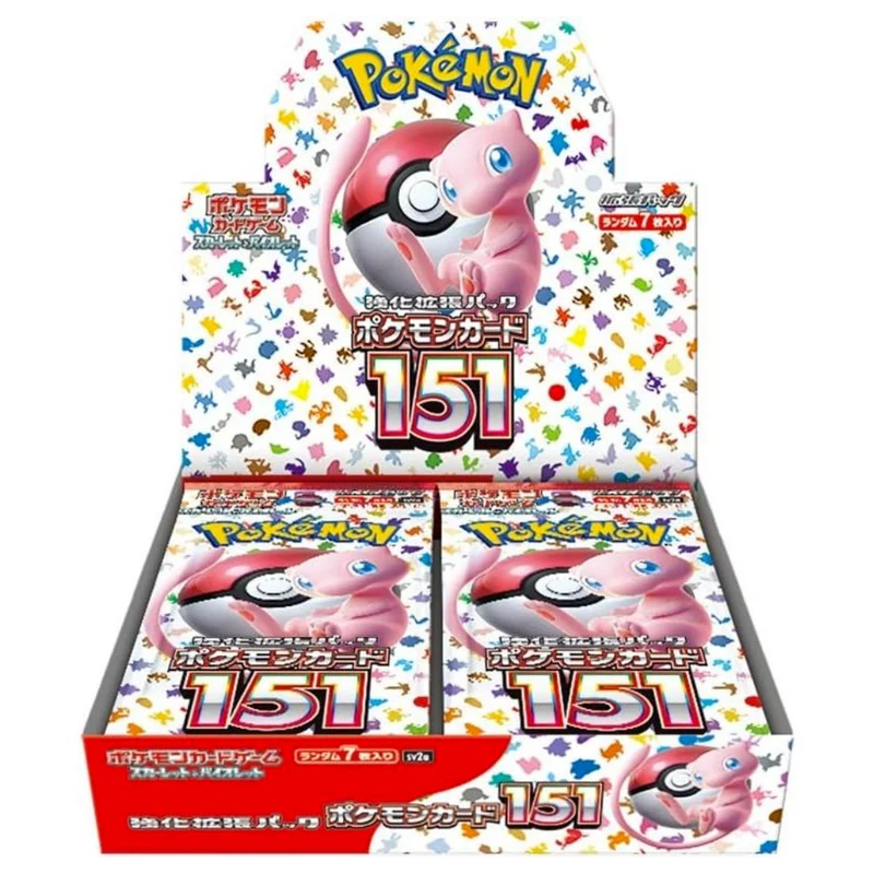 Pokémon Kortspel Scarlet & Violet Booster Pack Pokémon 151 BOX sv2a Japan