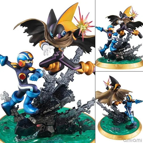 Megahouse-spelkaraktärssamling DX Rockman EXE Rockman vs. Forte Ver.1.5-figur