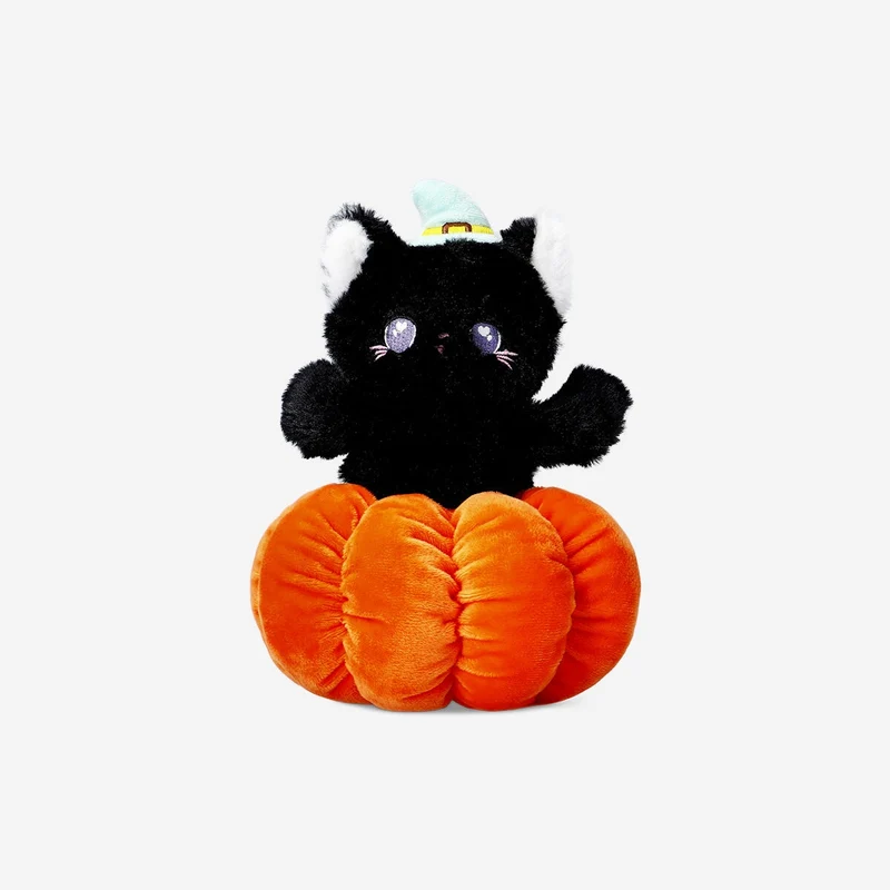 Plush toy - Black cat in pumpkin