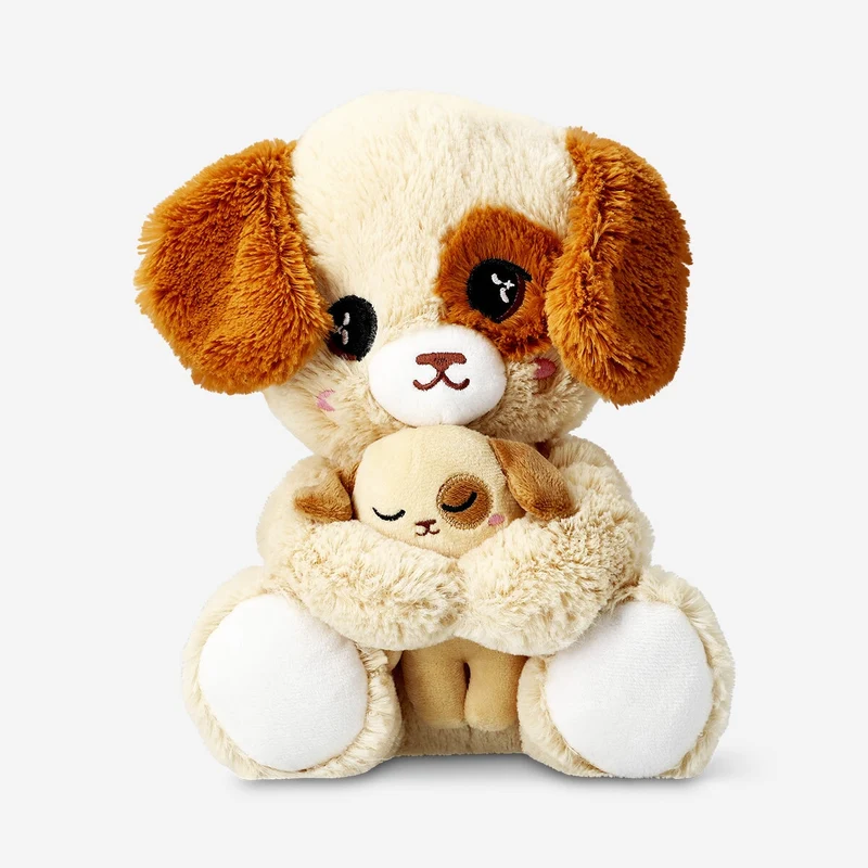 Plush toy - Dog with puppy
