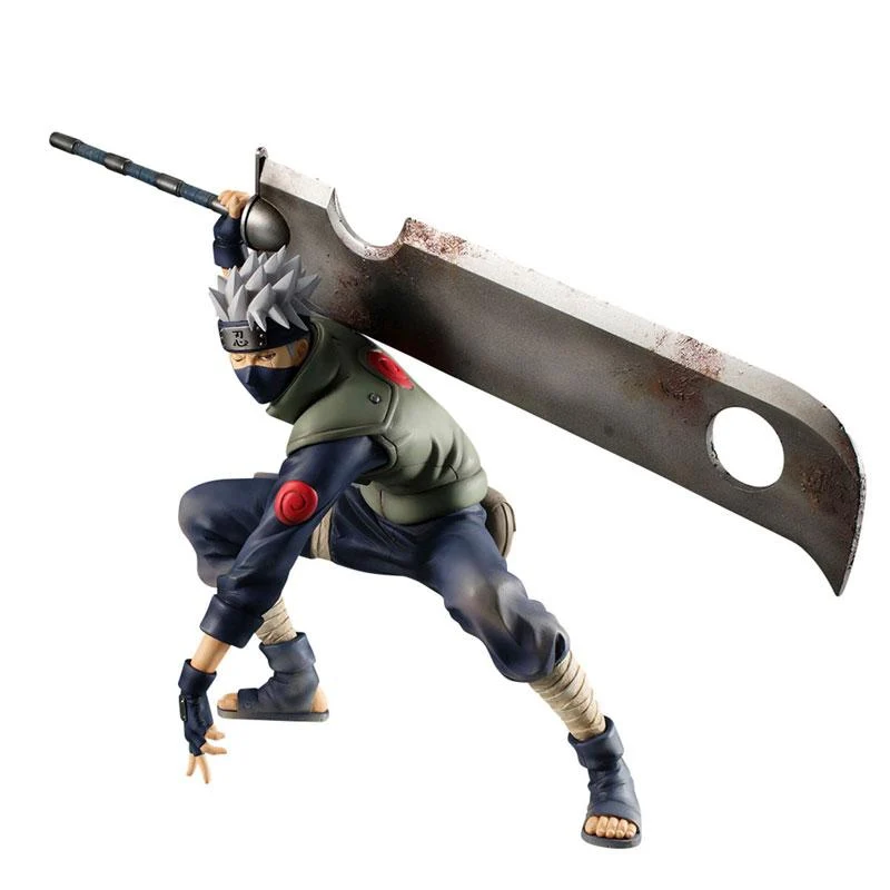 Megahouse GEM-serien NARUTO Shippuden Kakashi Hatake Ninja World War Ver.15-årsjubileumsfigur