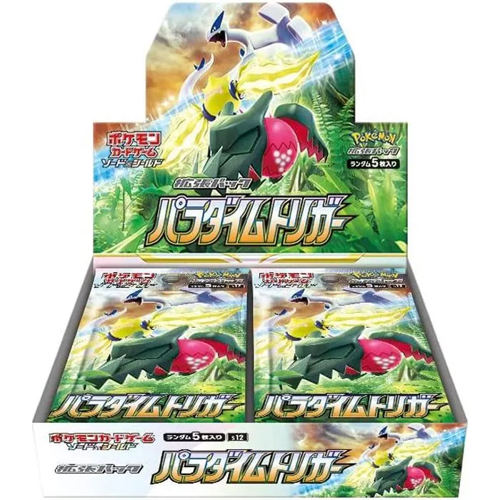 Pokémon Kortspel Paradigm Trigger S12 Sword & Shield Booster Box TCG Japan