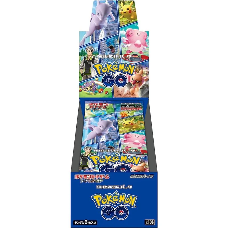 Pokémon Kortspel Svärd & Sköld Boosterpaket Pokémon GO BOX Japan
