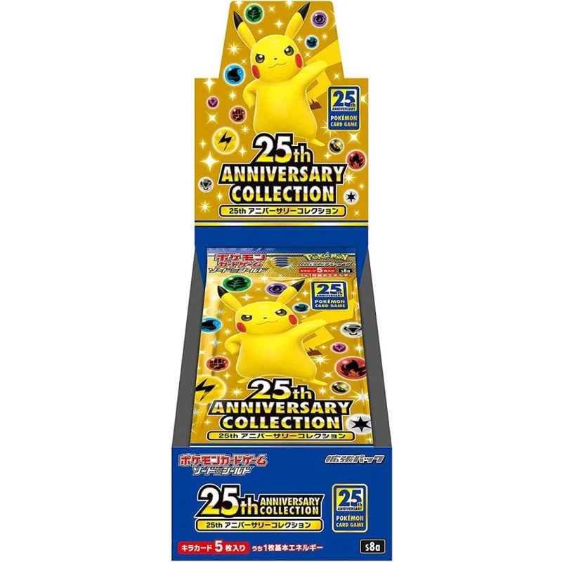 Pokémon Kortspel Sword & Shield S8a 25-årsjubileumssamling Booster BOX Japan