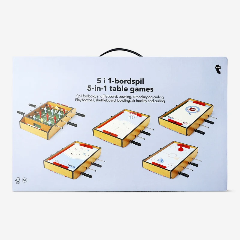 5-in-1 table games