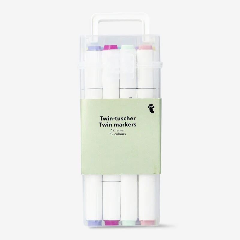 Twin Markers - 12 pcs