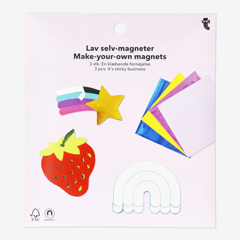 Make-your-own magnets. 3 pcs