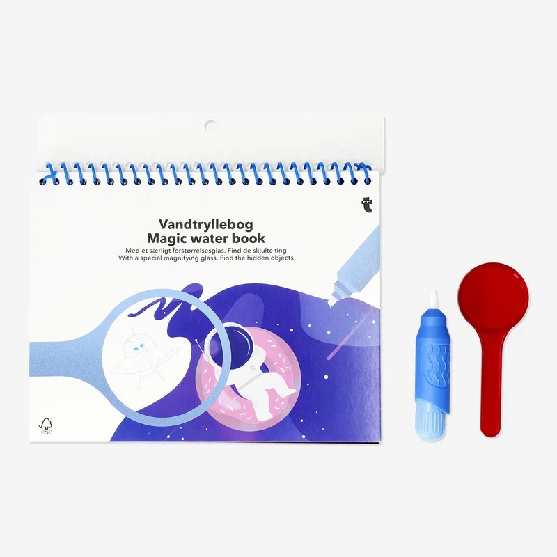Magic water book - Space themed