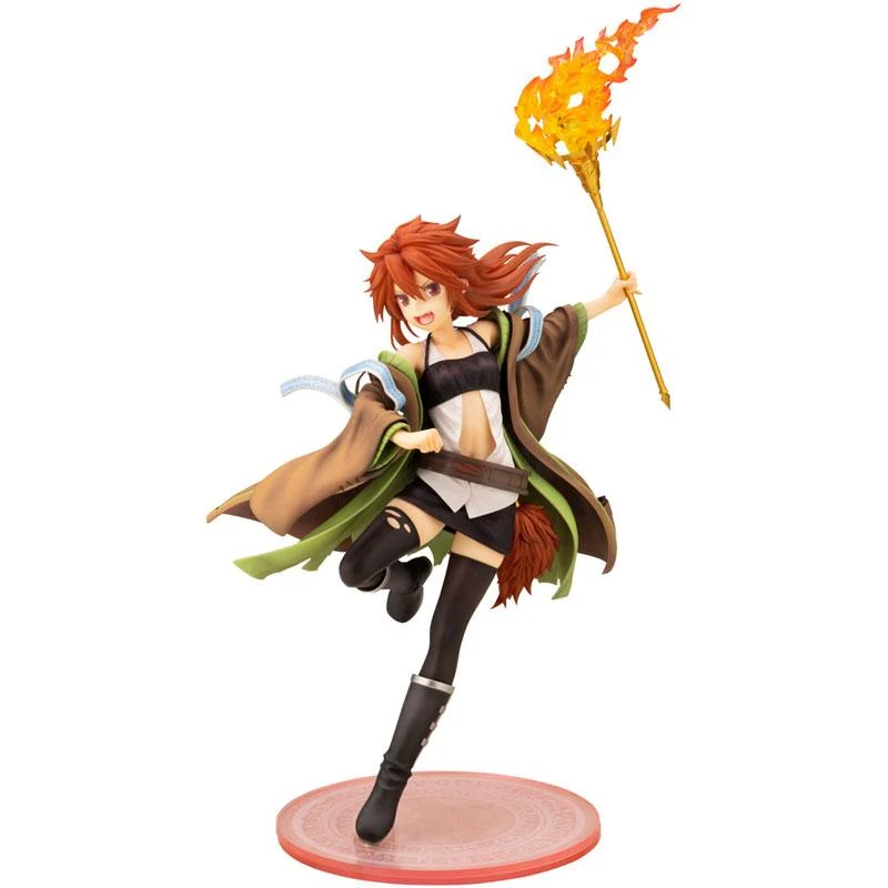 Yu-Gi-Oh Kortspelsmonsterfigursamling Fire Spirit User Heata 1/7 Färdigställd figur KOTOBUKIYA