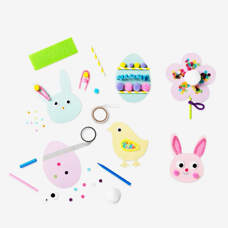 Craft kit. Make your own spring decorations