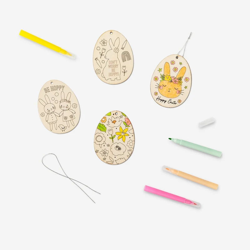 Colour-your-own ornaments
