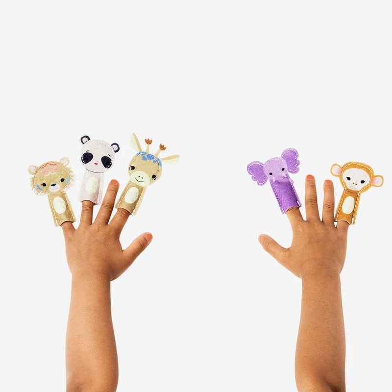 Finger puppets. 5 pcs