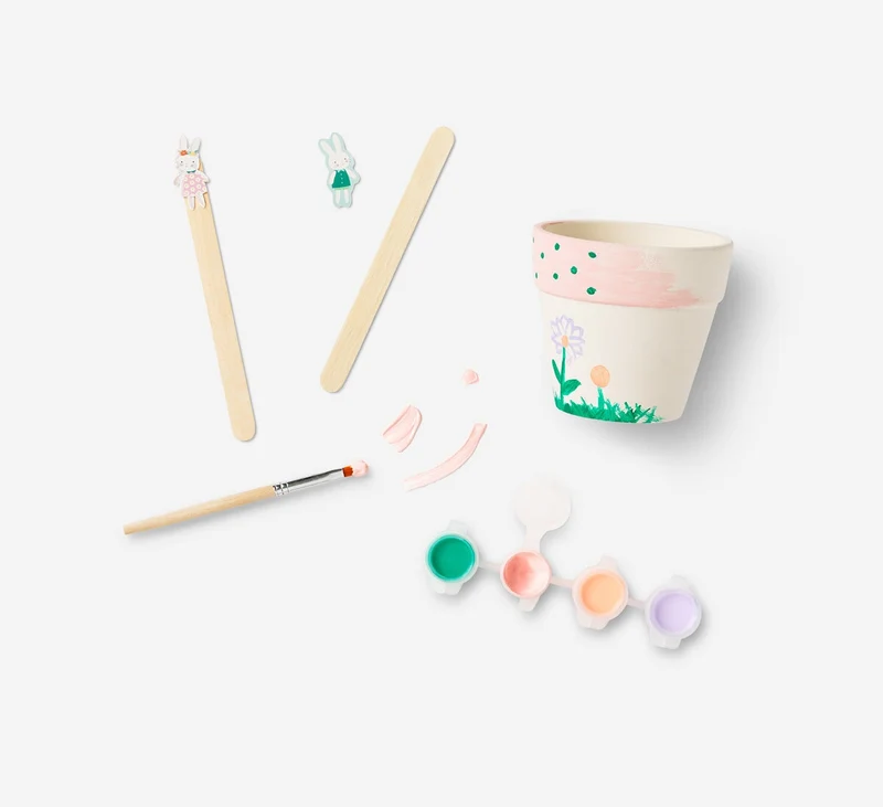 Paint-your-own plant pot