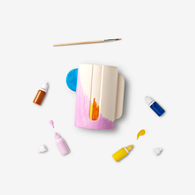Paint-your-own vase
