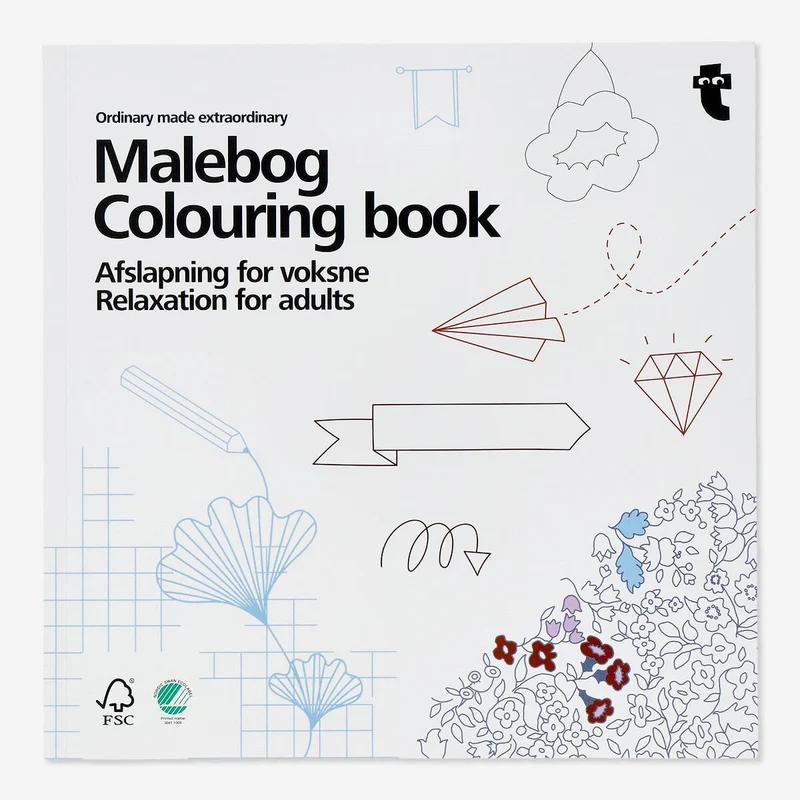 Colouring book. For adults