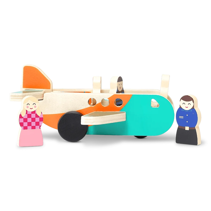 Wooden airplane