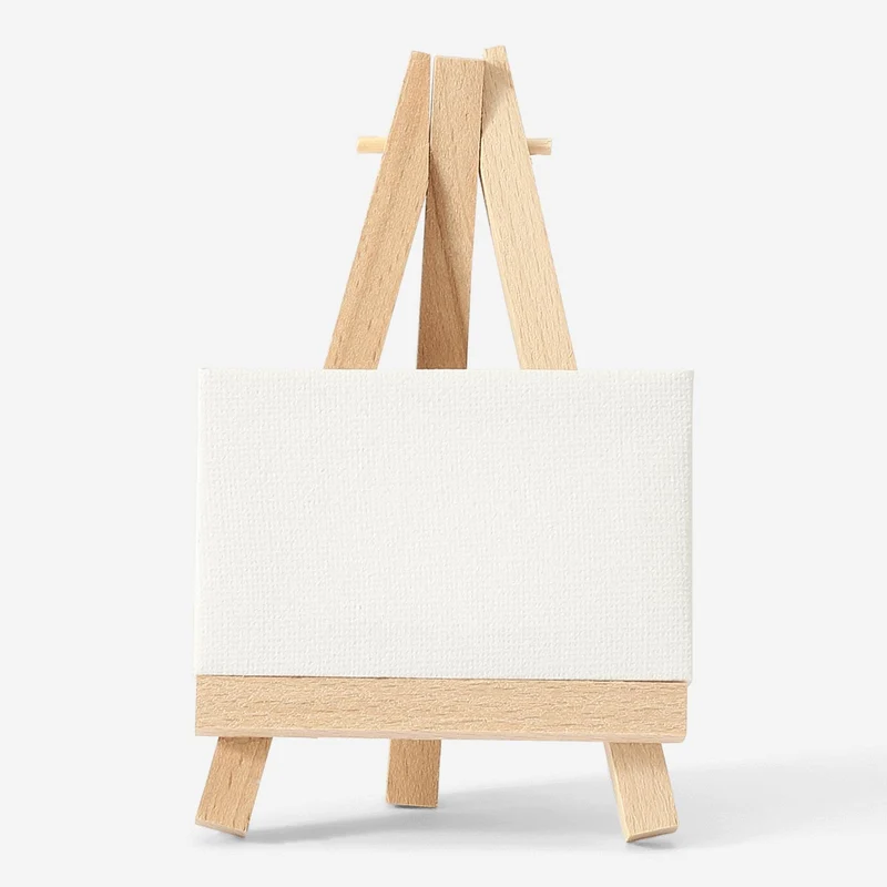 Easel with Canvas - Mini