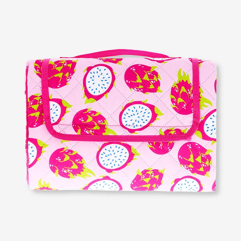 Picnic blanket with carrying strap CL