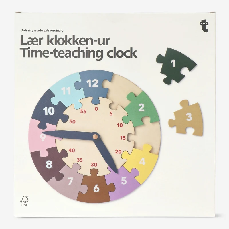 Time-teaching clock