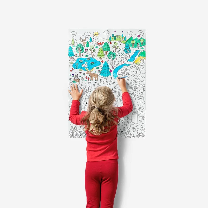 Colour-your-own poster